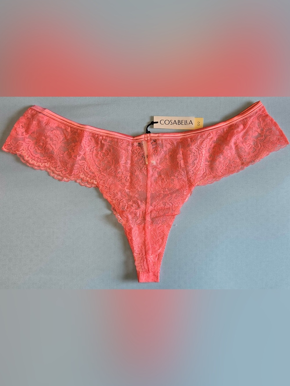 Cosabella Courtney Comfie Thong in "Venetian Dusk” Size XL NWT